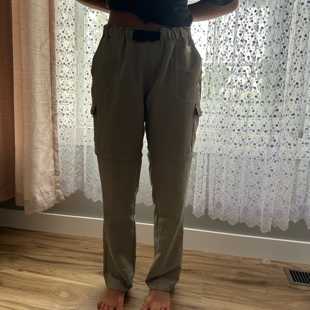Born Green Straight Leg Pants